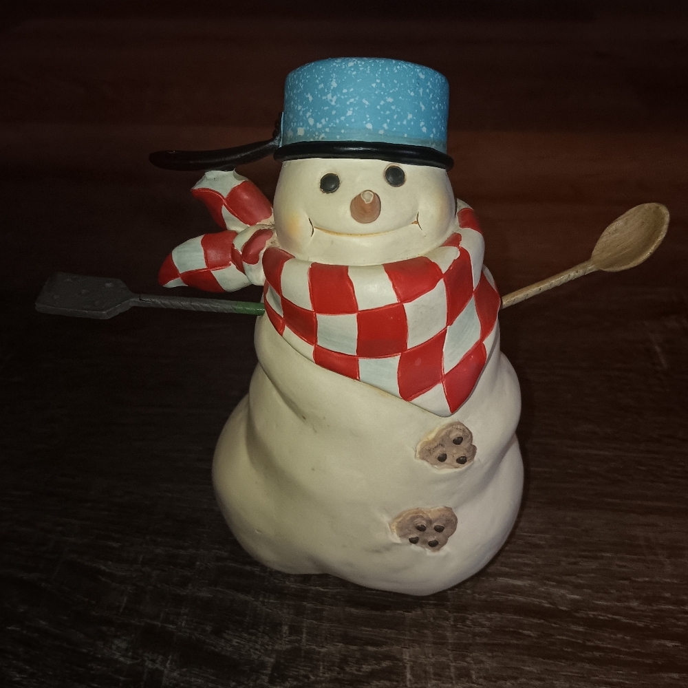 Vintage Hallmark Mitford Percy The Snowman Figurine Jan Karon Series
